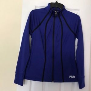 Ladies jacket size small with a zip up front